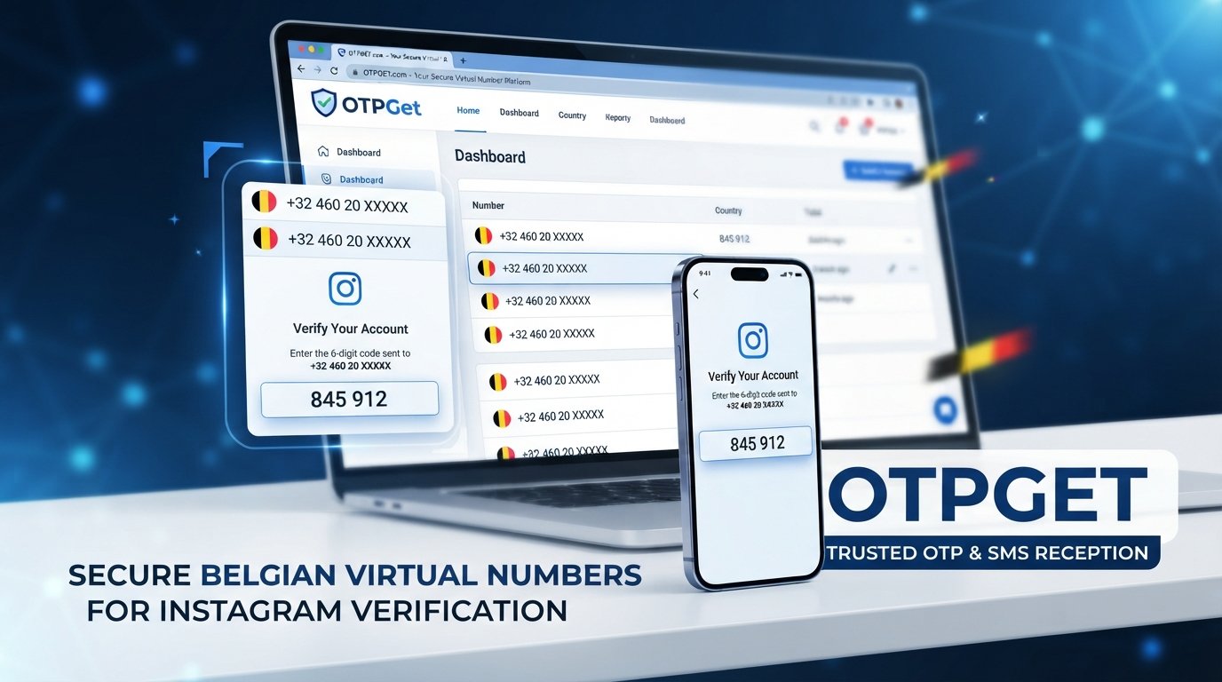 Buy Belgium Number for Instagram Verification with OTPGet Online