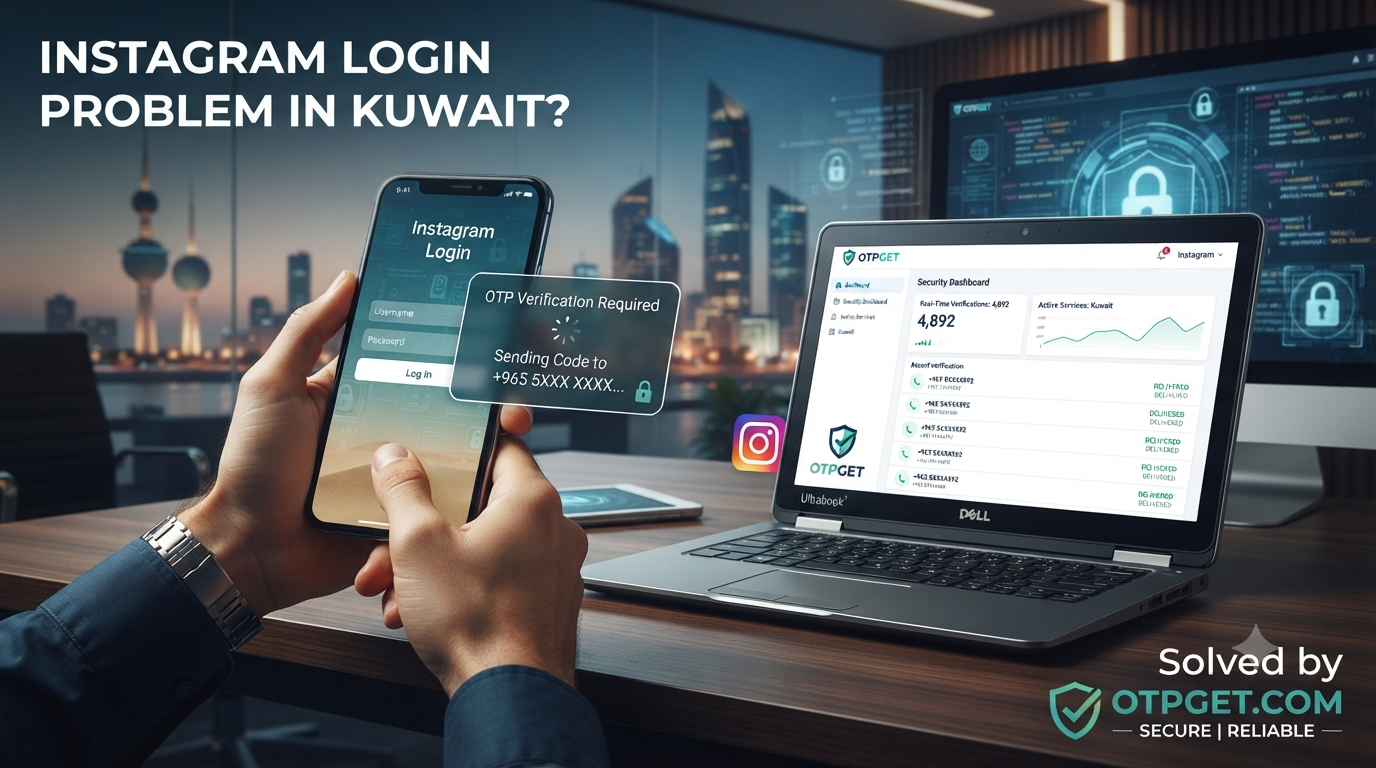 Kuwait Instagram Login Issue: Solve OTP Problems with OTPGET