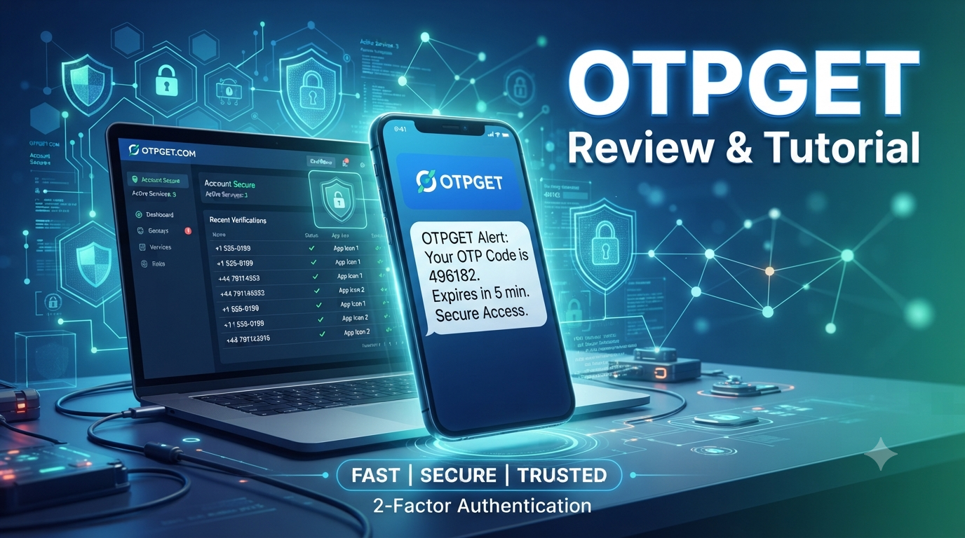 OTPGET GetOTPNumber Review & Tutorial: OTP Service Guide Complete