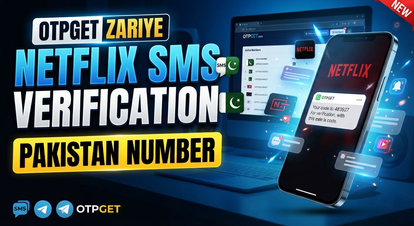 How to Get a Pakistan Number for Netflix Verification with OTPGET
