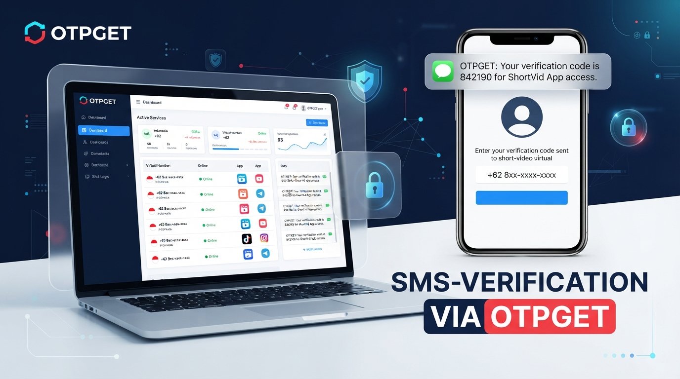 TikTok OTP Number for Indonesia: OTPGet Verification Guidebook