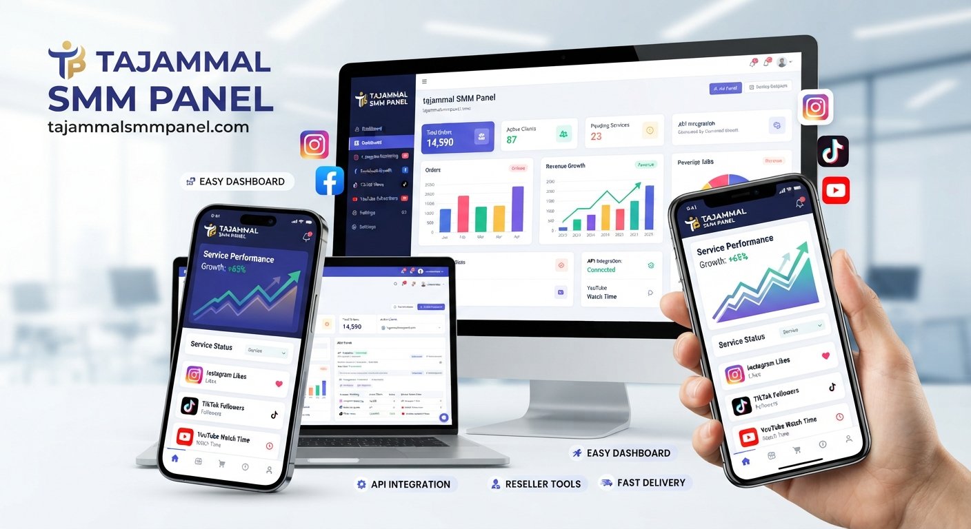Best SMM Panel for Agencies | TAJAMMAL SMM PANEL