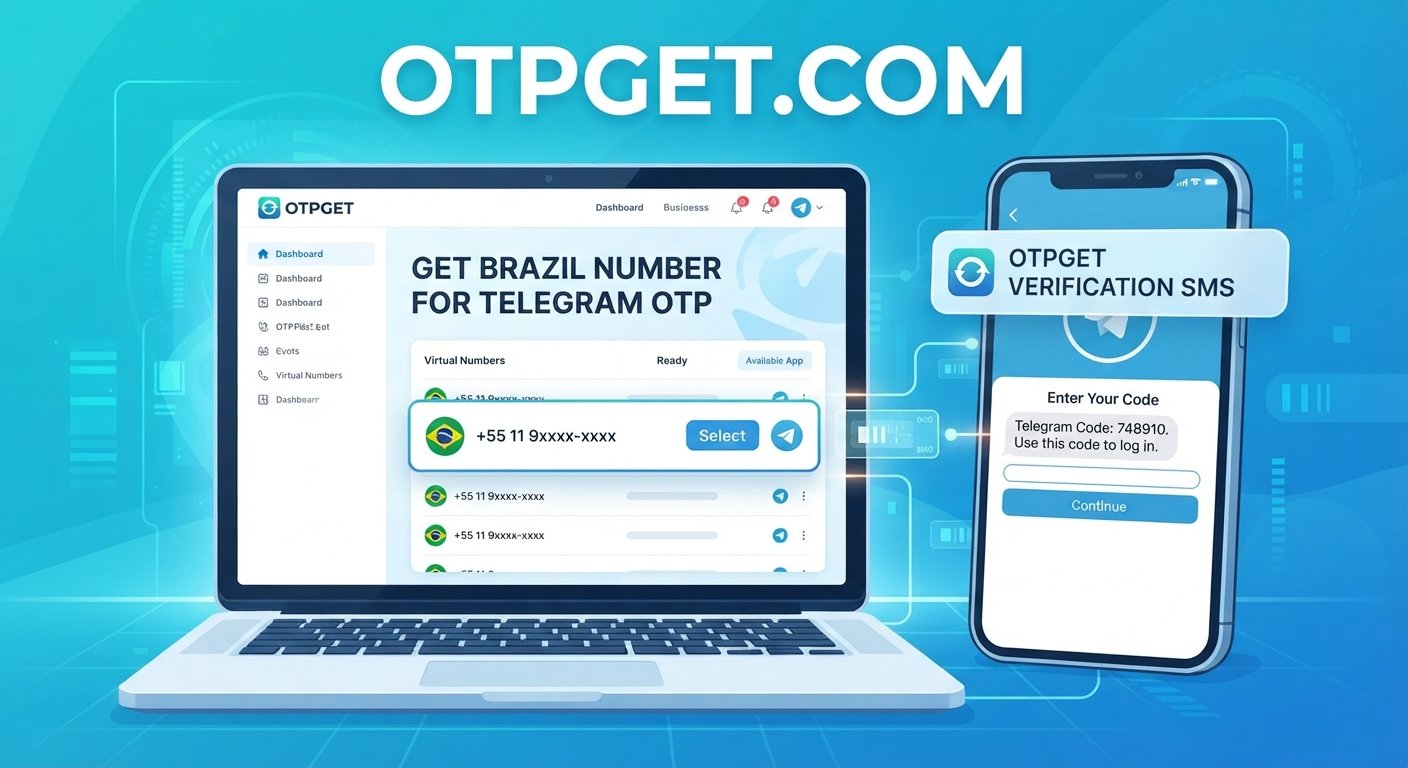 Brazil Number for Telegram OTP: A Simple Guide with OTPGET
