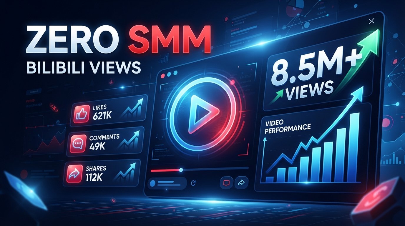 Buy Bilibili Views Online | ZERO SMM Promotion Service Guide