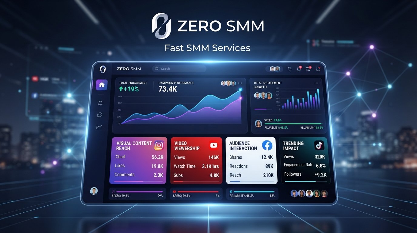 Best SMM Panel With Fast Delivery | ZERO SMM Services Online