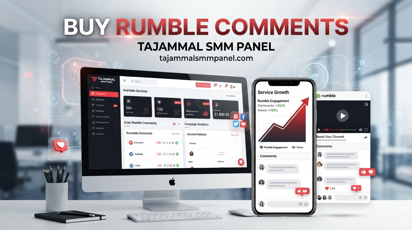Buy Rumble Comments | TAJAMMAL SMM PANEL for Engagement
