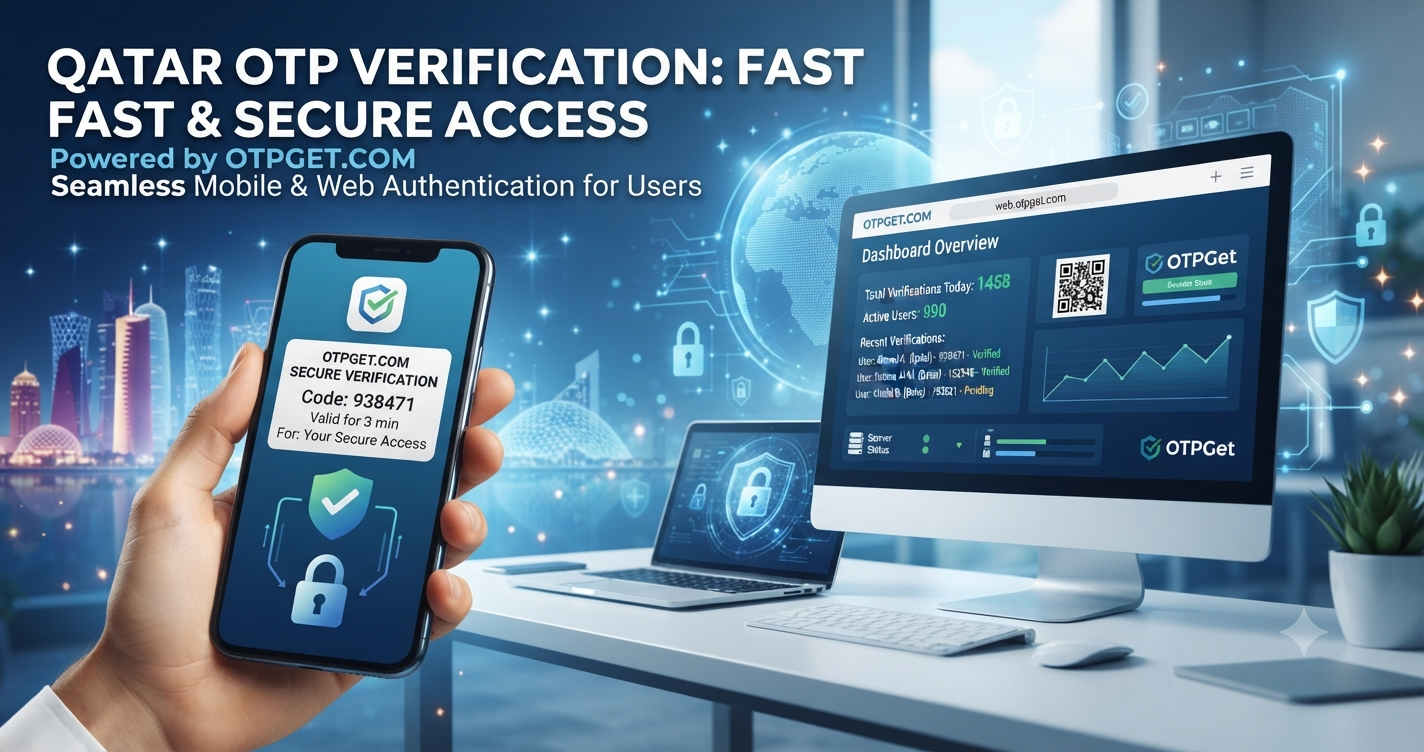 Get OTP Number for Qatar Easily with OTPGet Secure Service