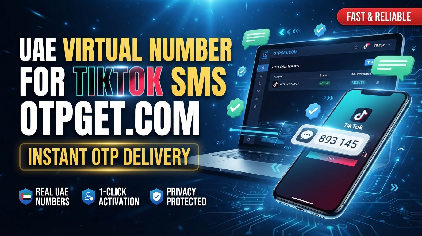UAE Virtual Number for TikTok SMS — Get Easy OTPs with OTPGet