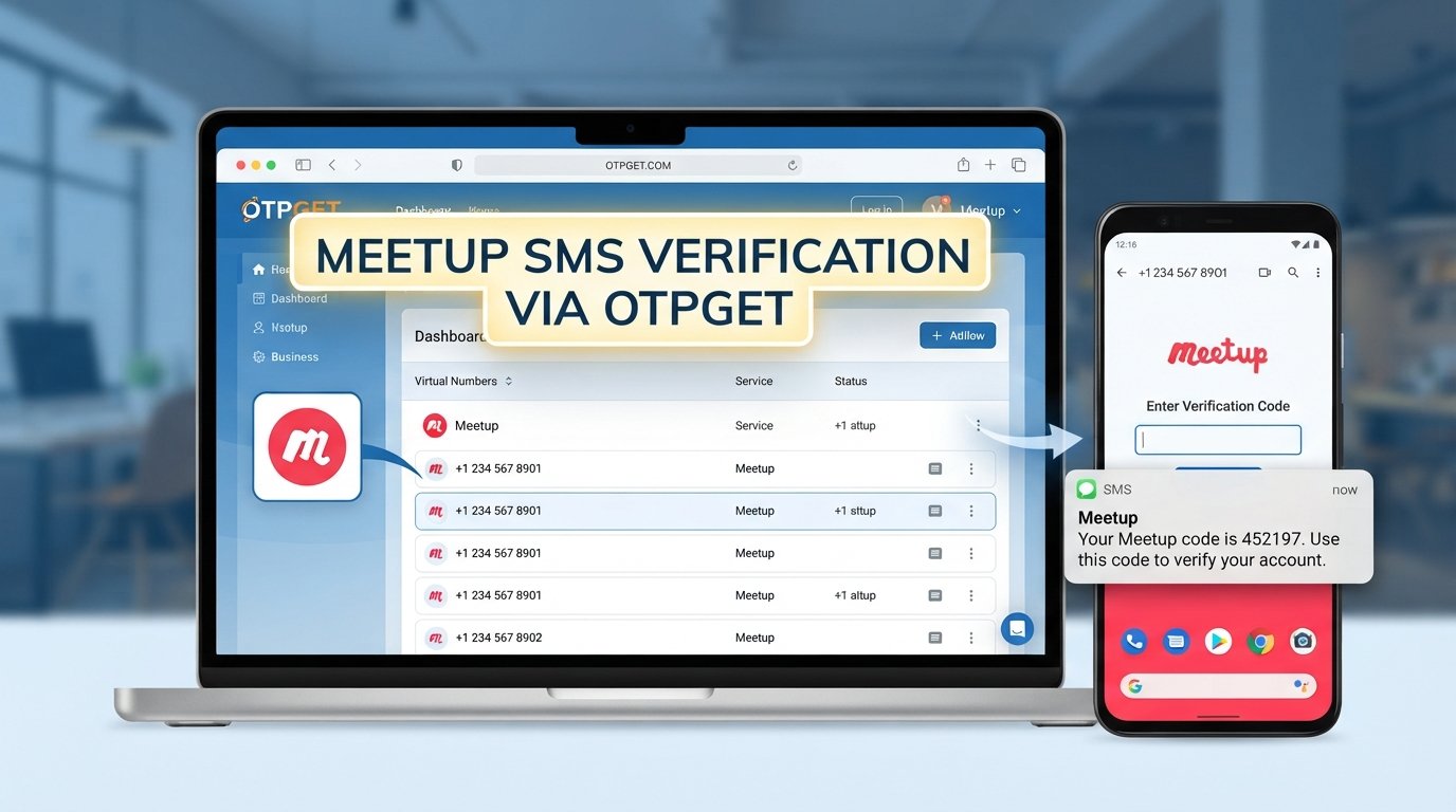 Meetup Login Without Phone Number: OTPGET Verification Guide