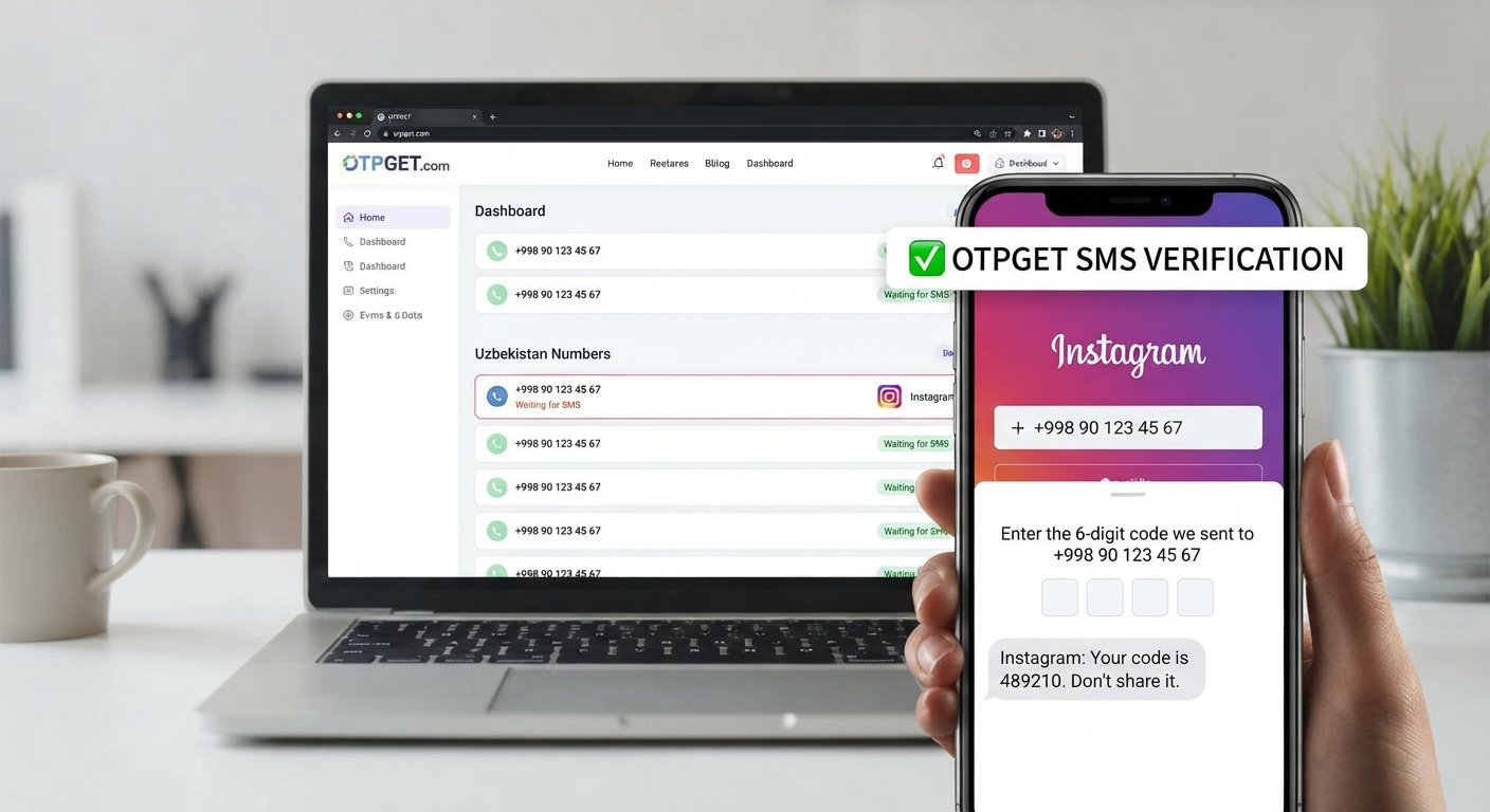 Uzbekistan Instagram Verification Number — OTPGET Guide