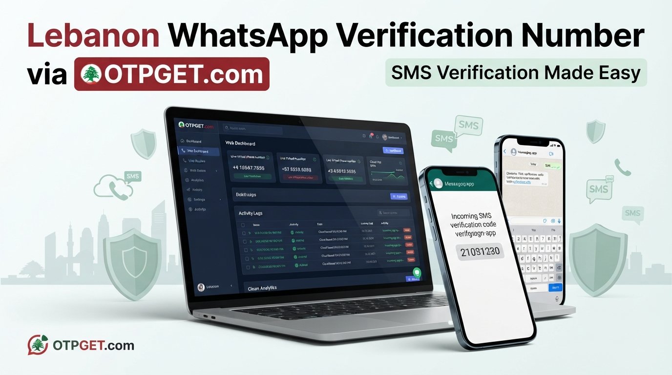 Lebanon WhatsApp Verification Number: Verify with OTPGet Online