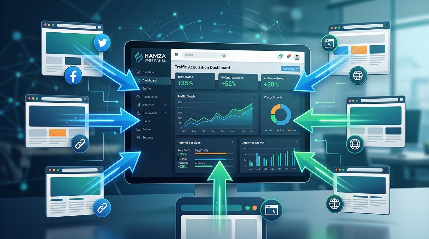 Referral Website Traffic – Buy Referral Traffic for Your Site