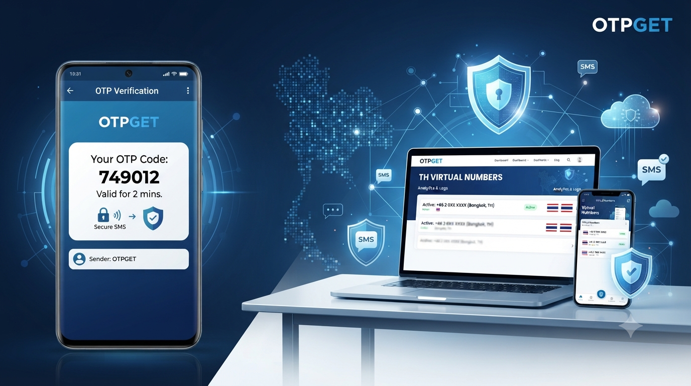 Buy Thailand Virtual Number for OTP Verification | OTPGET Guide
