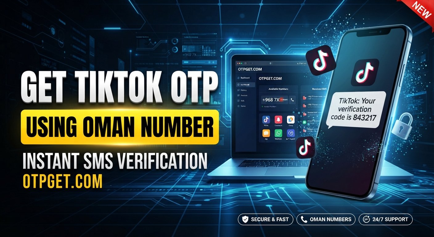 Get TikTok OTP Code Using Oman Number — OTPGet Verification Guide