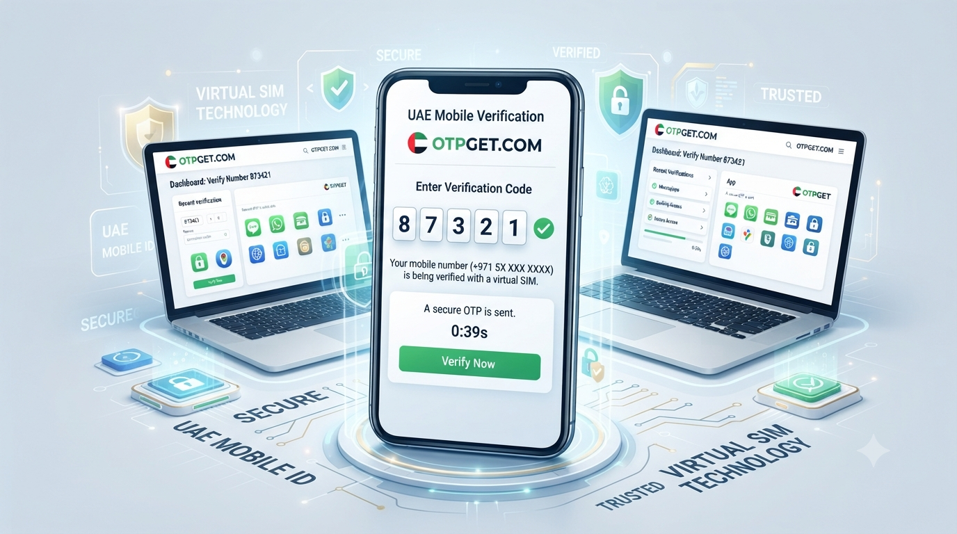 Get OTP Number for UAE – Secure Virtual SIM Verification
