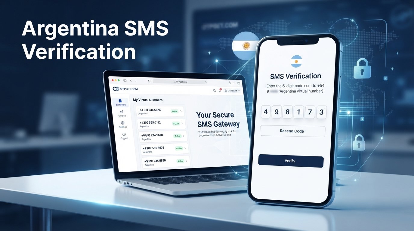 Argentina Number SMS Verification: Simplify OTPs with OTPGET