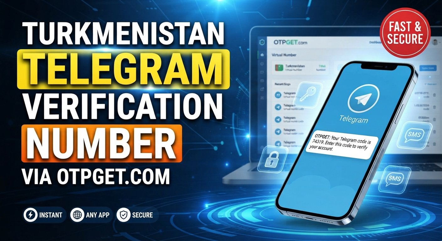 Turkmenistan Telegram Verification Number — OTPGET Complete Guide