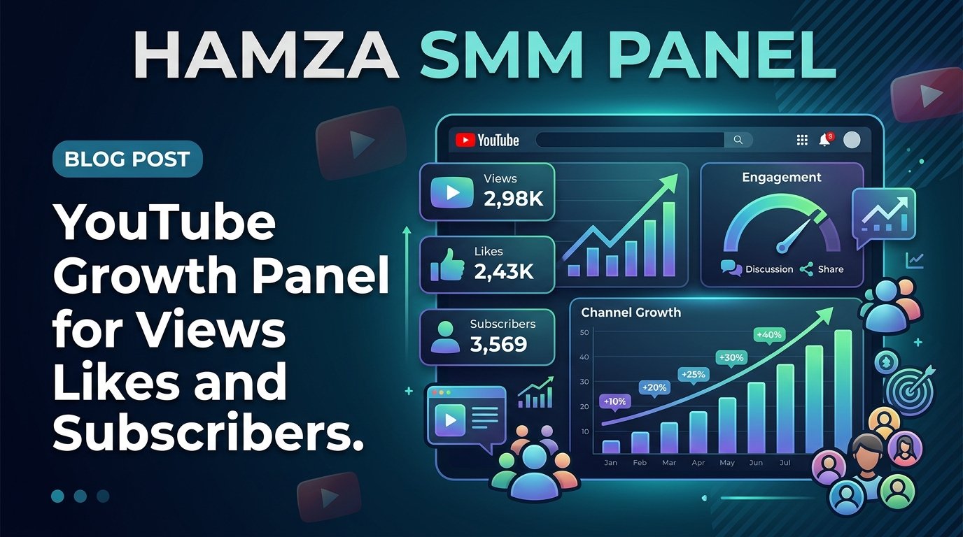 YouTube Growth Panel for Views, Likes & Subscribers - Hamza SMM