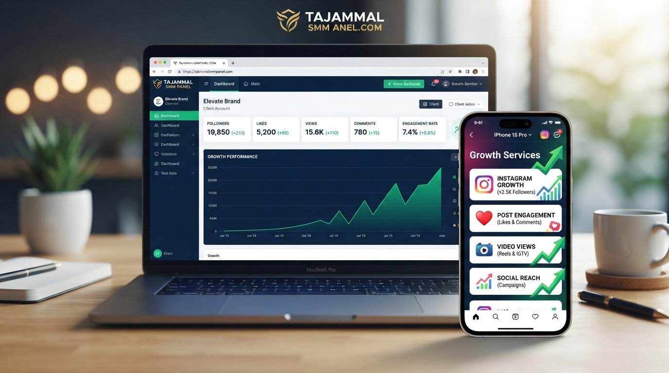 Best SMM Panel for Instagram Growth | TAJAMMAL SMM PANEL Pro