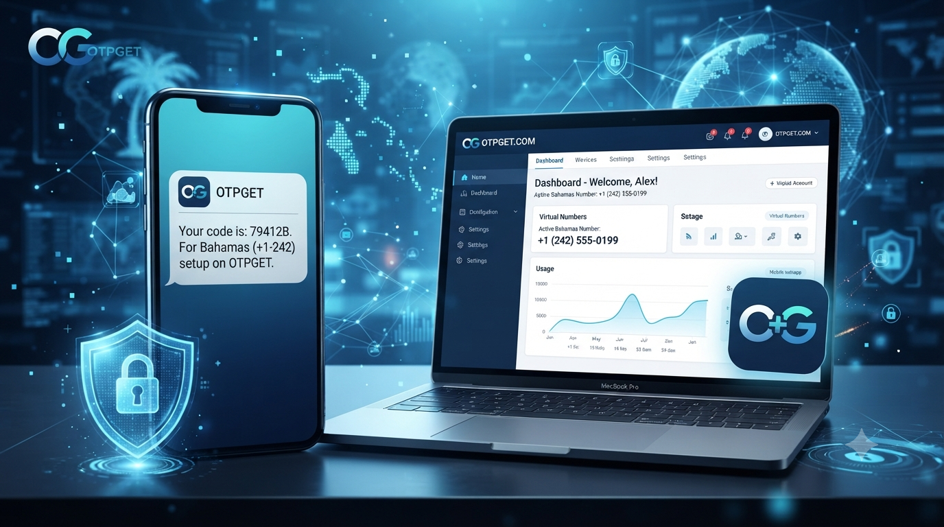 Virtual Number Bahamas: Get Secure SMS Verification with OTPGET