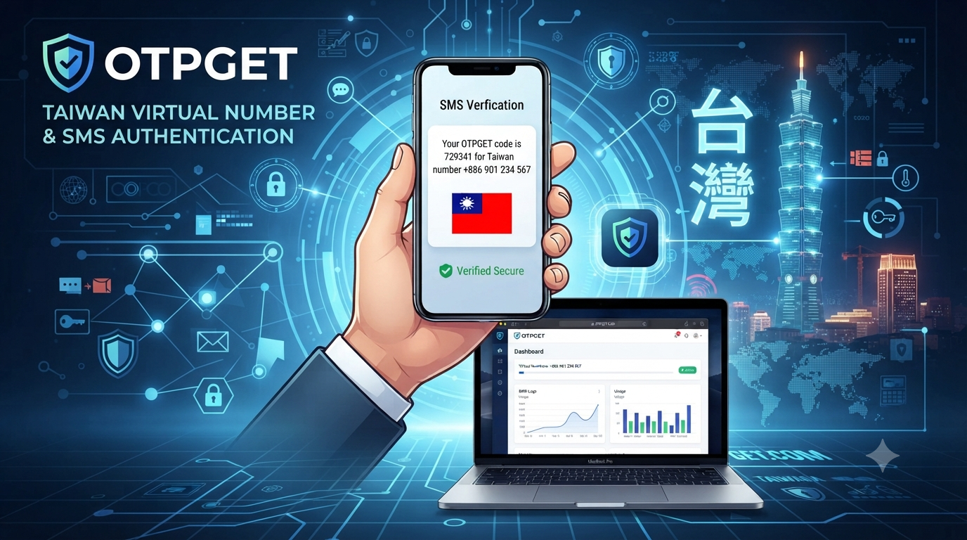 Taiwan Virtual Number for OTP Verification with OTPGET
