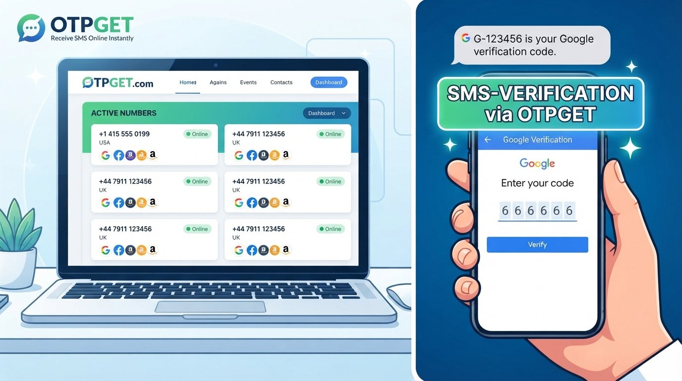 Google Code Not Arriving? Try an OTPGET Number