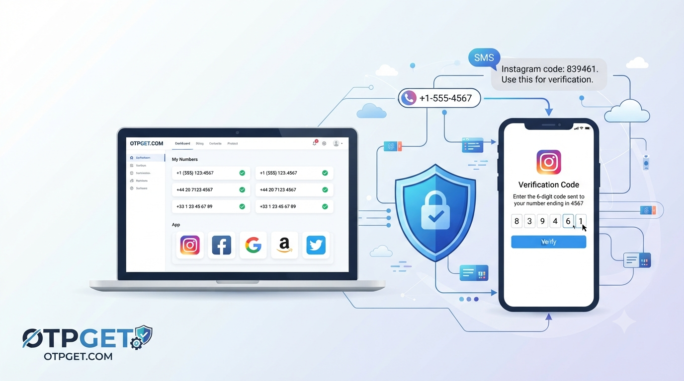 Instagram OTP Number Verification with OTPGET | Fast & Secure Access