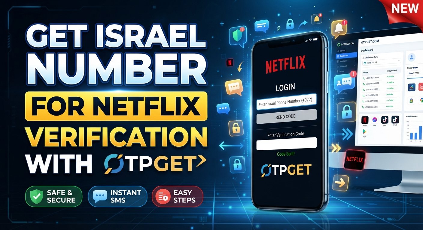 How to Get Israel Number for Netflix Verification with OTPGet