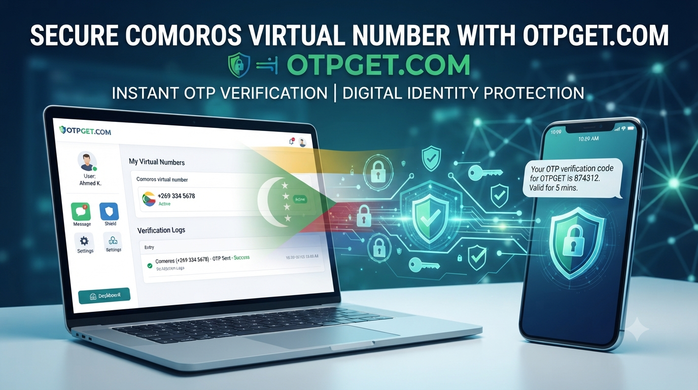 Comoros Virtual Number for OTP Verification with OTPGet