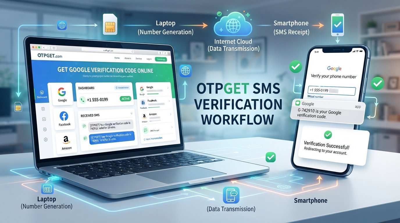 Google Verification Code Using a Virtual Number: OTPGET Guide