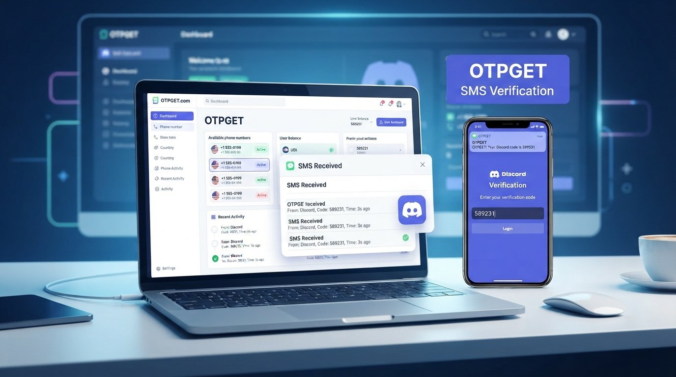 Discord Account Setup: Get Your OTP Fast and Verify with OTPGET