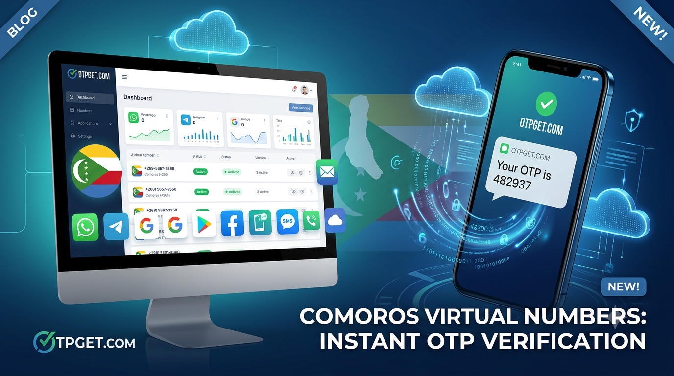 Get OTP Number for Comoros | Secure Virtual Number Solution