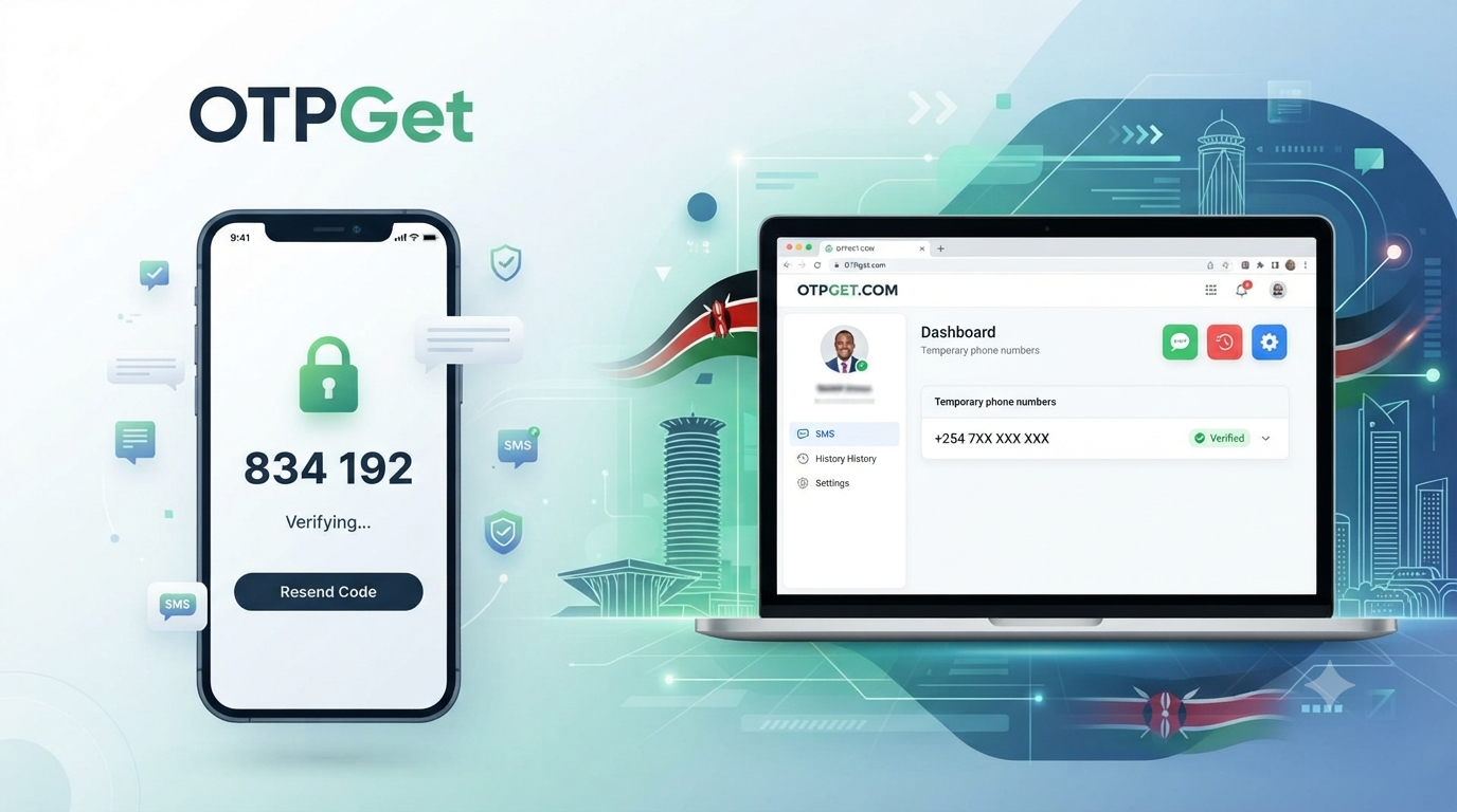 How to Get a Kenya Temporary OTP Number Online Guide | OTPGet