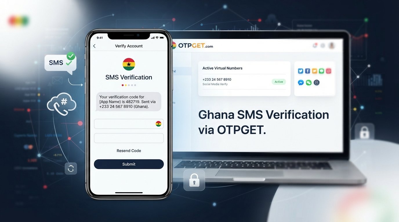 How to Get a Ghana Number for Instagram OTP | OTPGET Guide Today