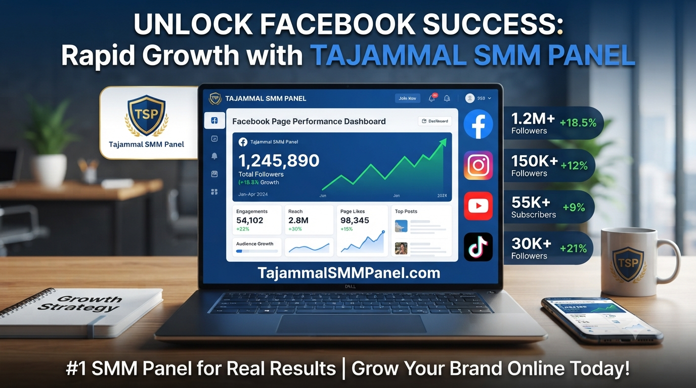 Buy Facebook Page Followers with TAJAMMAL SMM PANEL Today Now