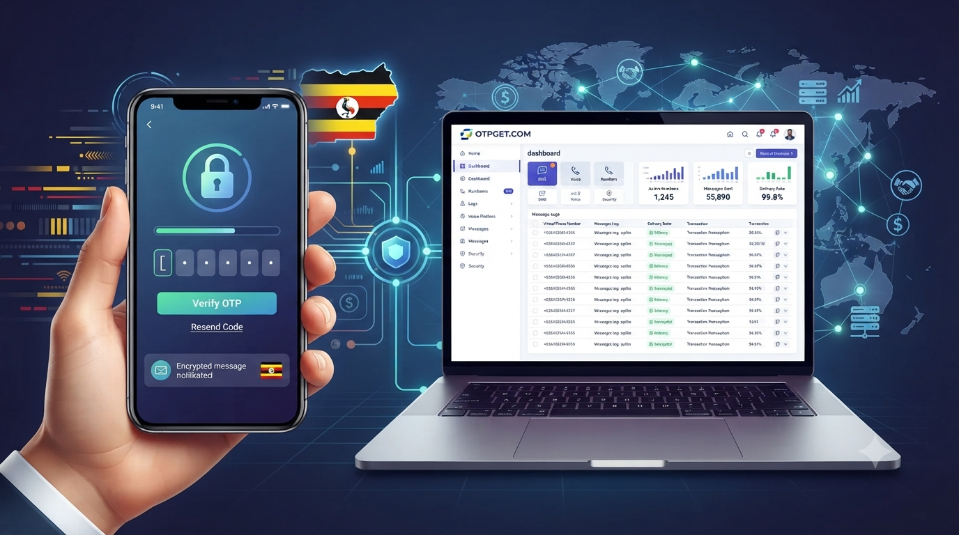Uganda Virtual Number for OTP Verification | OTPGet Secure