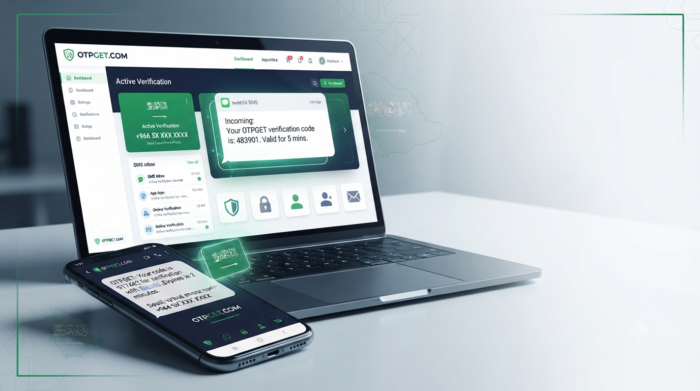 Saudi Arabia Number for SMS Verification — OTPGet