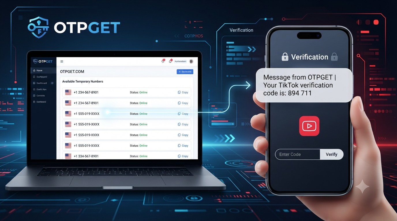 TikTok SMS Verification Using a Temporary Number | OTPGET Guide