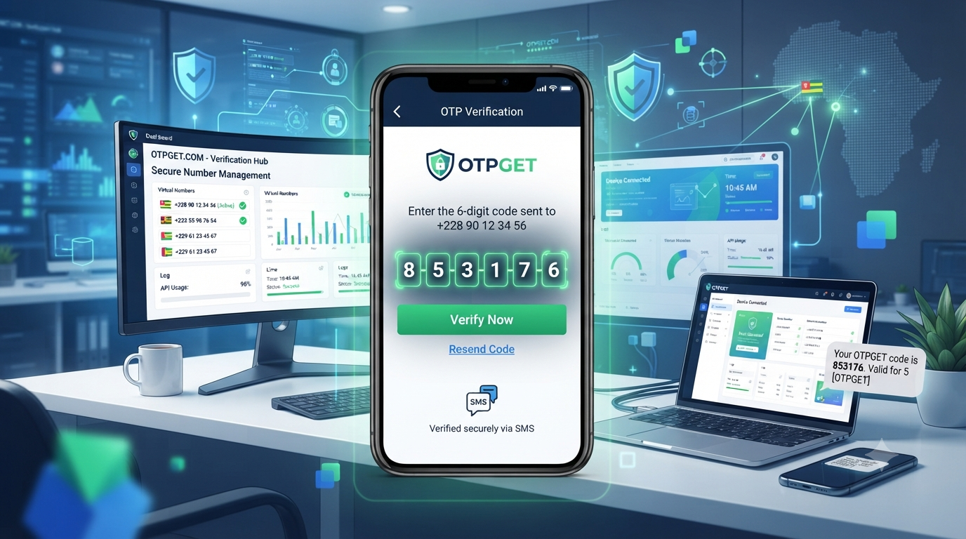 Get OTP Number for Togo with OTPGET Secure Verification