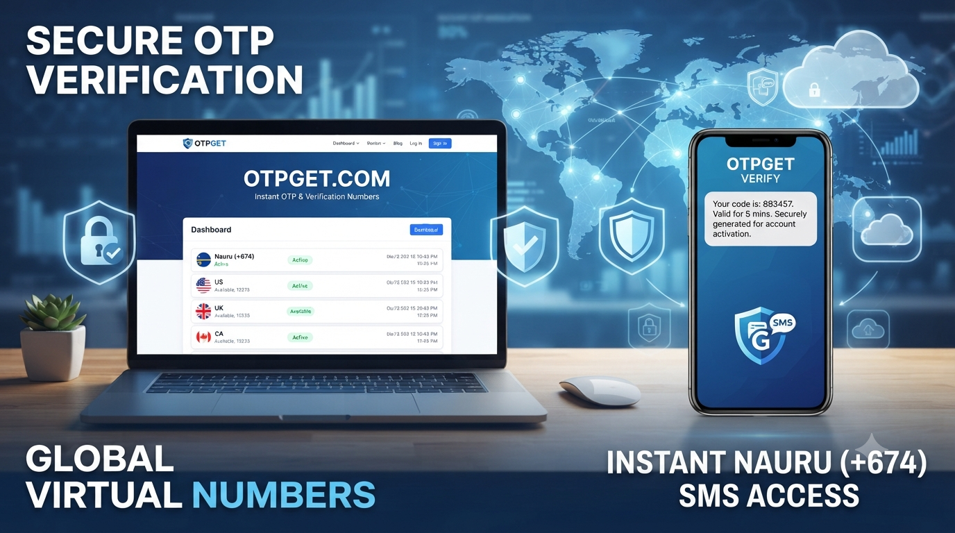 Buy Nauru Virtual Number with OTPGET for Easy OTP Access