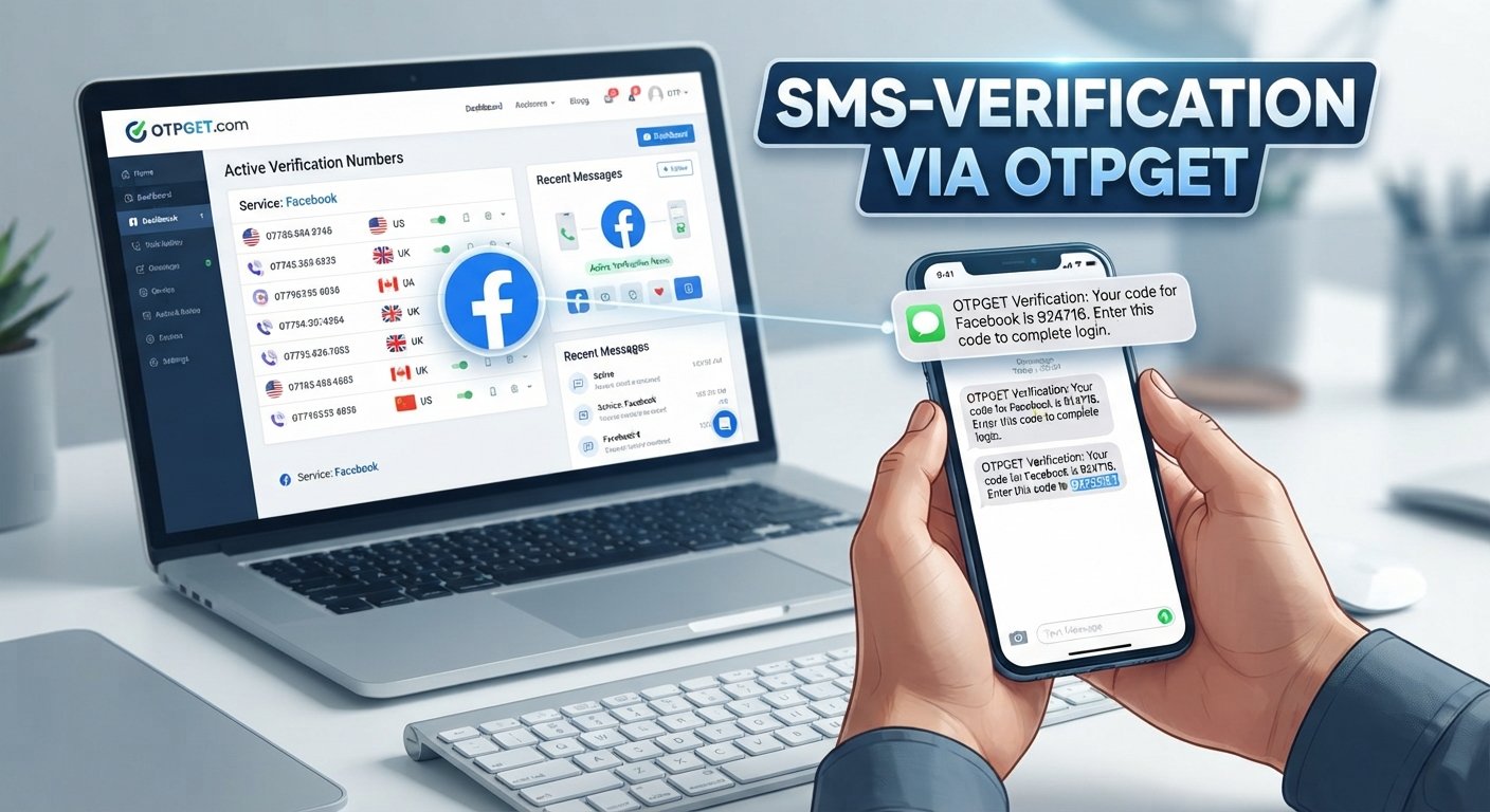 Facebook Code Not Arriving? Try an OTPGet Number