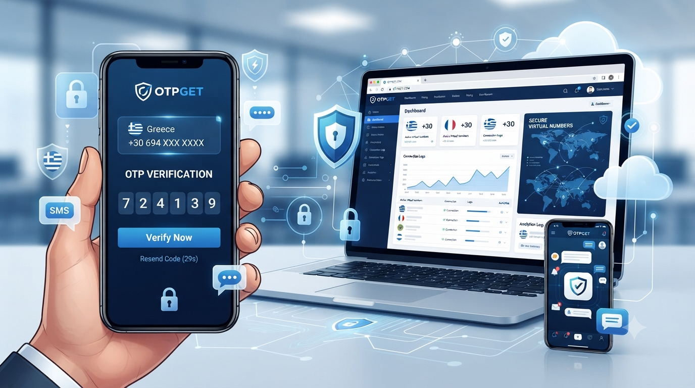 Greece Virtual Number for OTP Verification — OTPGet Services
