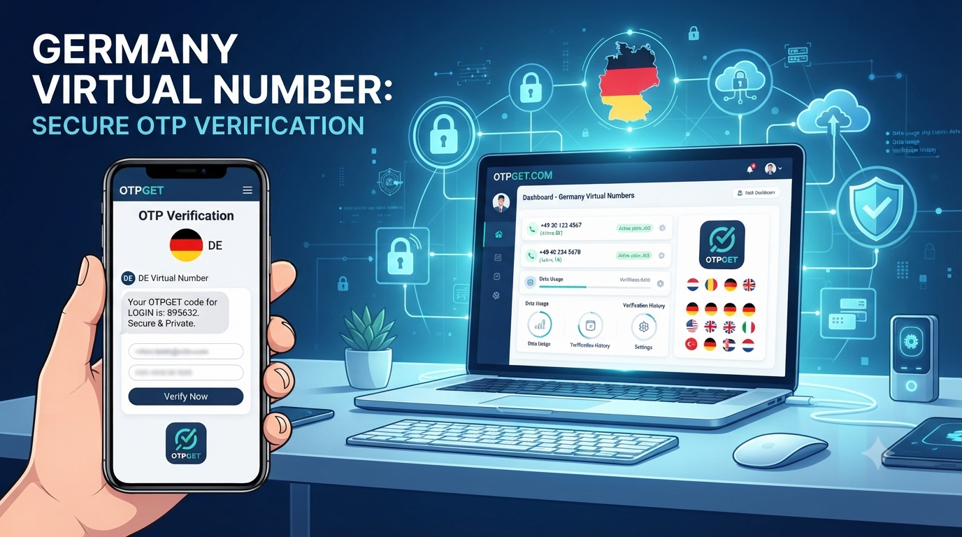 Buy Germany Virtual Number for OTP Verification | OTPGET Guide