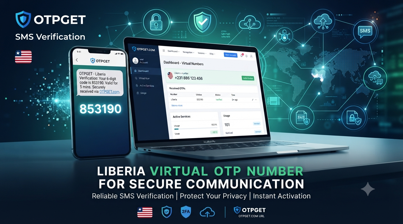 Liberia Virtual OTP Number: Best Paid Options with OTPGET Today
