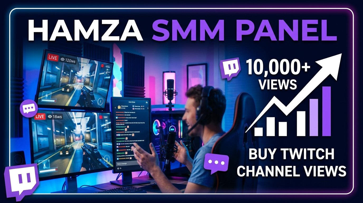 Buy Twitch Channel Views to Improve Stream Visibility | HAMZA