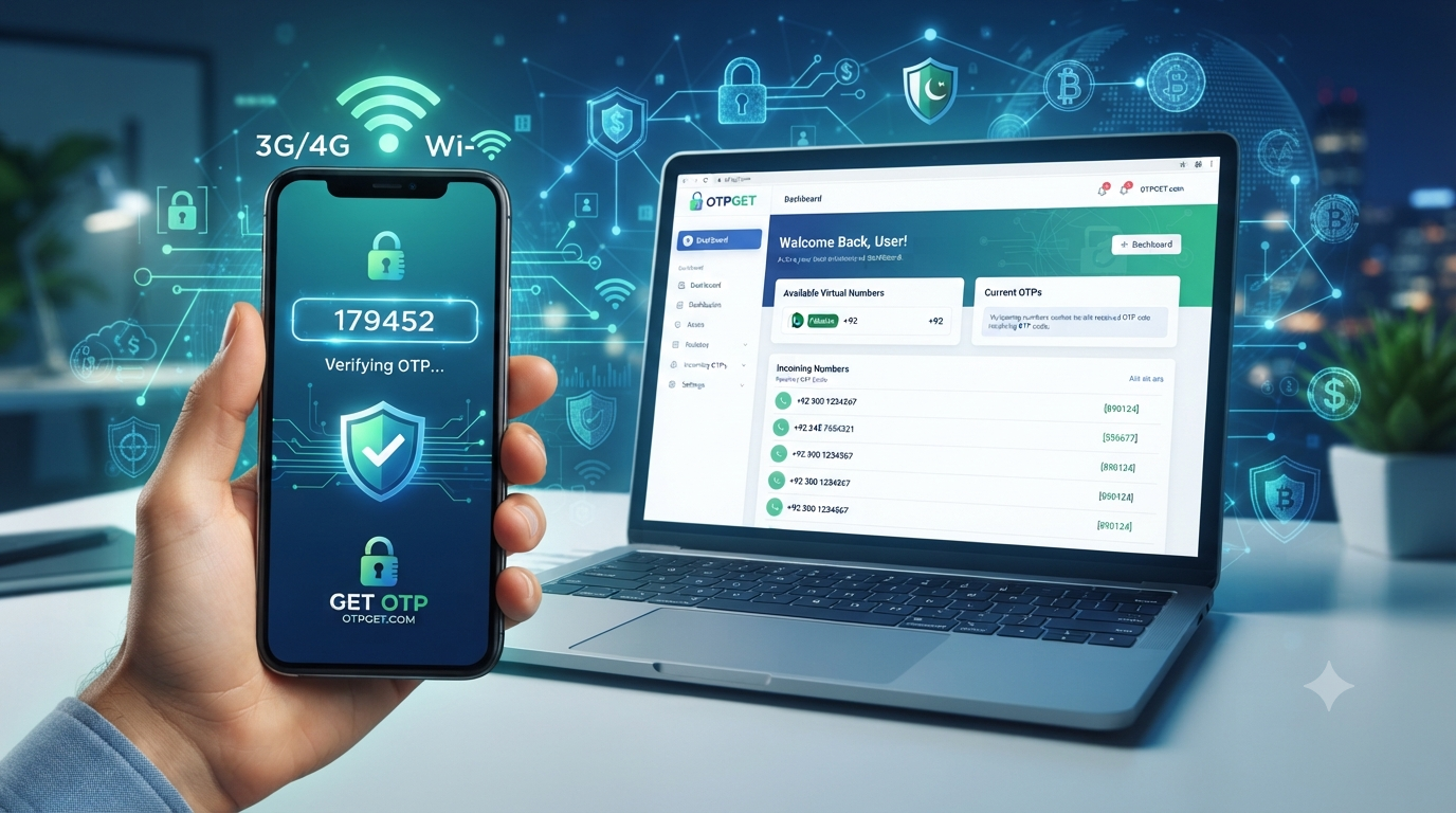Pakistan Virtual OTP Number — Best Paid OTP Service