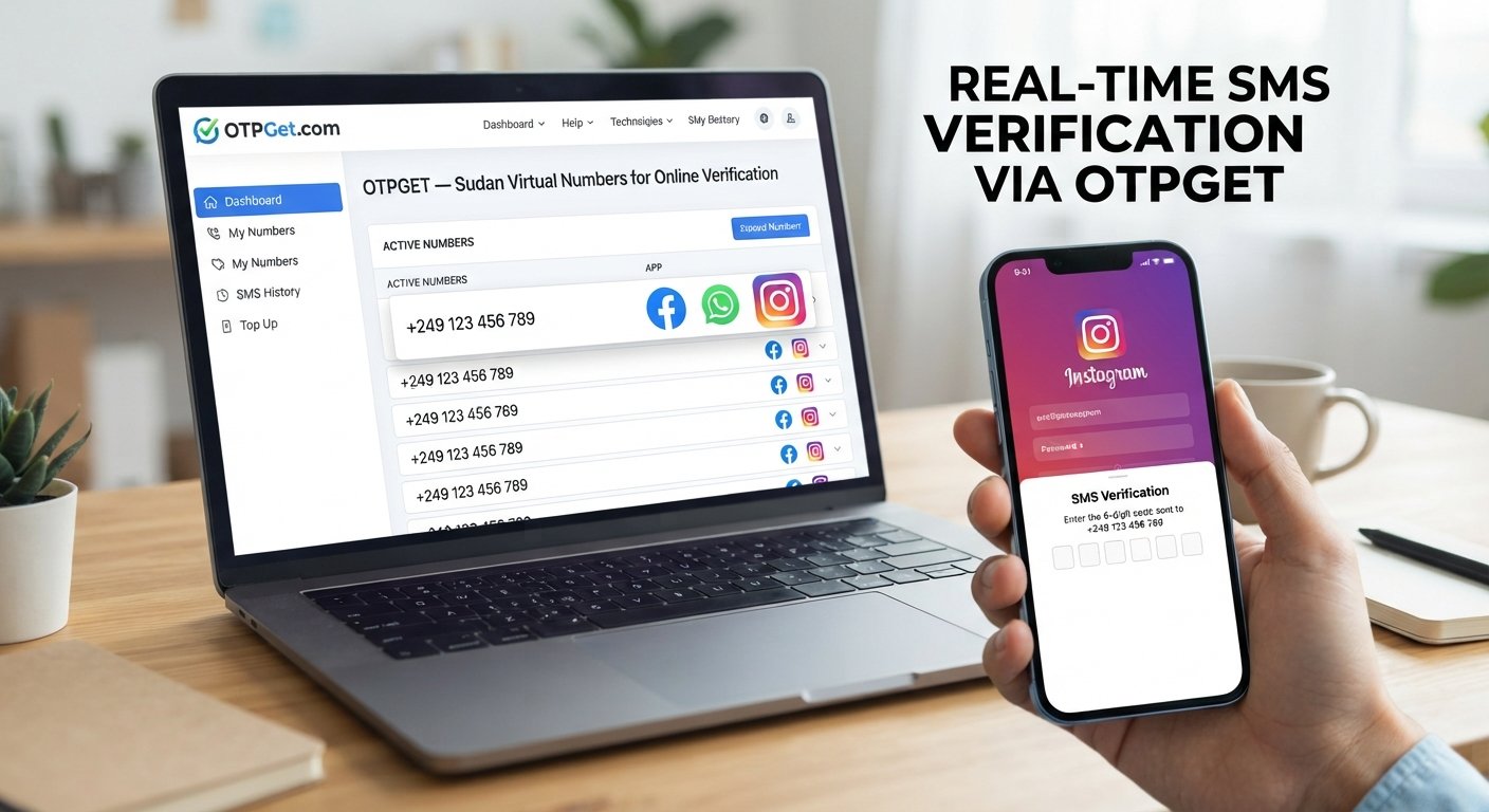 Buy Sudan Number for Instagram Verification — OTPGet
