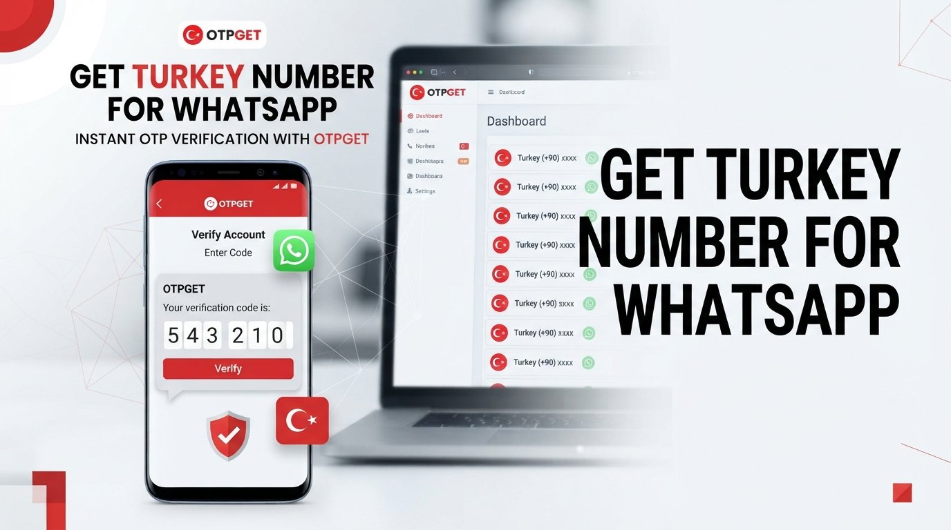 How to Get a Turkey Number for WhatsApp Easily with OTPGet