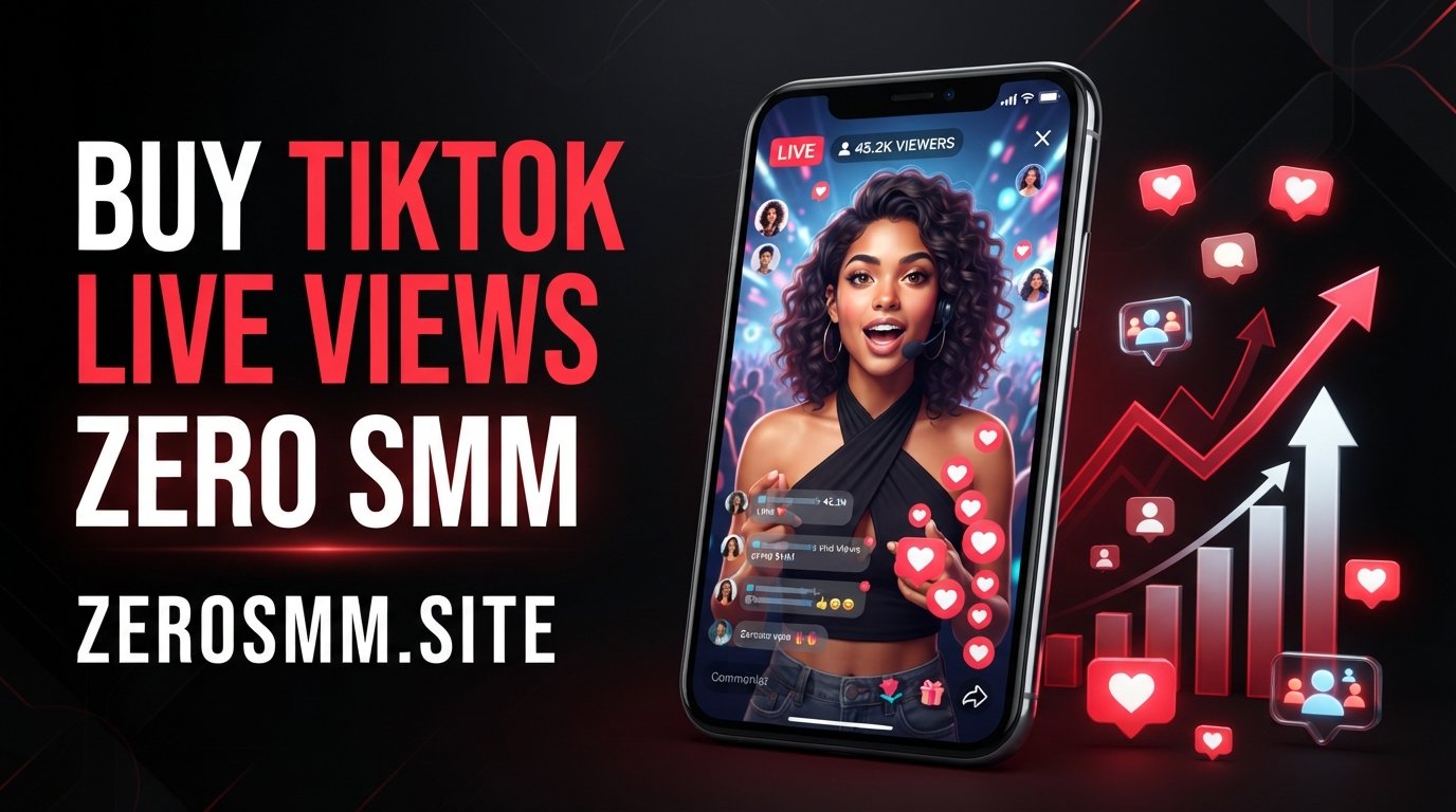 Buy TikTok Live Views with ZERO SMM | ZEROSMM.SITE Boost