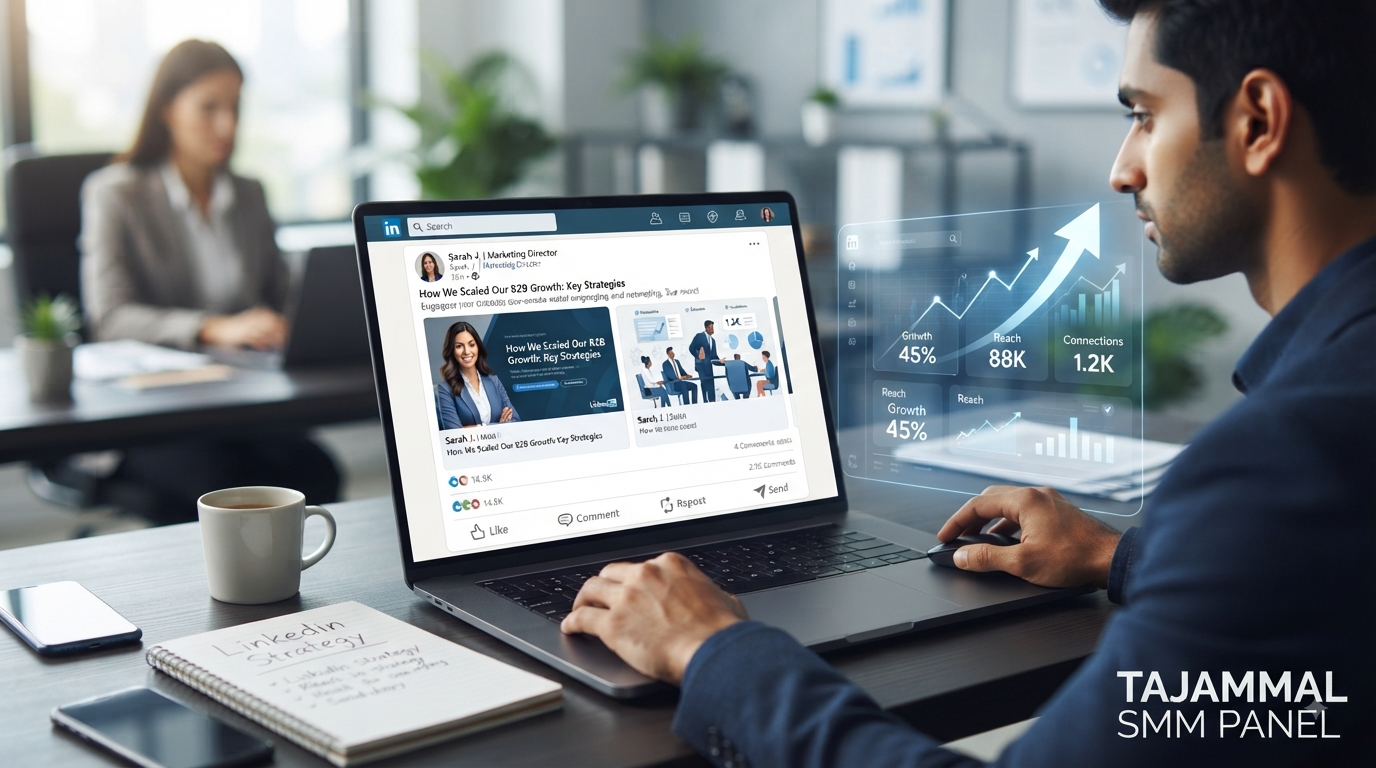 Buy LinkedIn Likes: TAJAMMAL SMM PANEL for Better Engagement